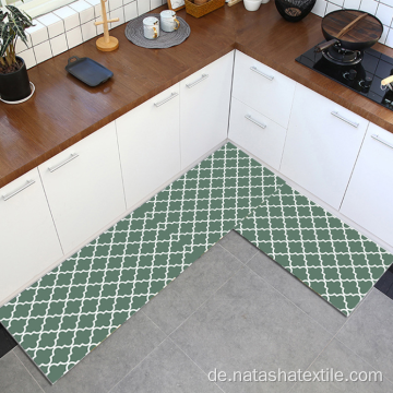 Einfache wasserdichte Fußmatte für die Heimküche
